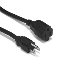 США штекер NEMA 5-15R до 5-15P шнур питания 1,8 м 1 м 16AWG кабель питания для ПК монитор компьютера PSU Antminer принтер проектор