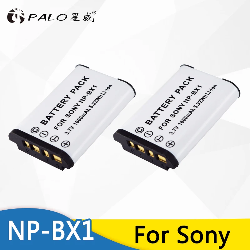 Аккумуляторная батарея PALO для Фотоаппарата SONY 2 шт.|camera battery|battery np-bx1np-bx1 battery |