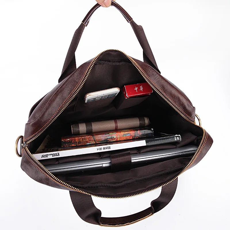 New Men Briefcase Genuine Leather Bags Handbags Office Bags for Mens Messenger Bag Men Leather Laptop Bag Briefcases N070 New Men Briefcase Genuine Leather Bags Handbags Office Bags for Mens Messenger Bag Men Leather Laptop Bag Briefcases N070