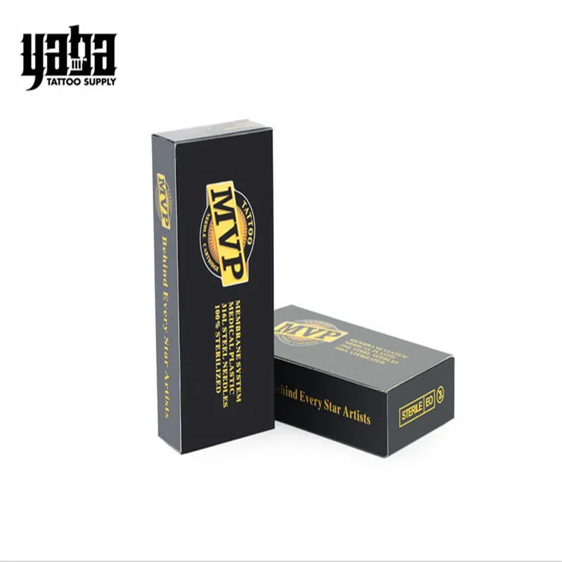 

YABA Tattoo Revolution Transparent Membrane Disposable Round Shader Tattoo Needle Cartridge