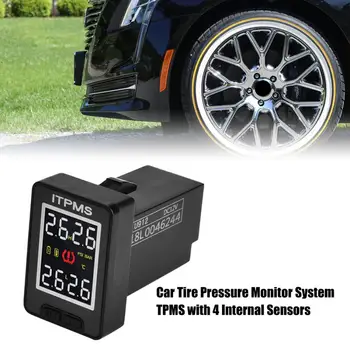 

Tire Pressure Alarm Car Tire Pressure Monitor System TPMS with 4 Internal Sensors for Toyota oto aksesuar