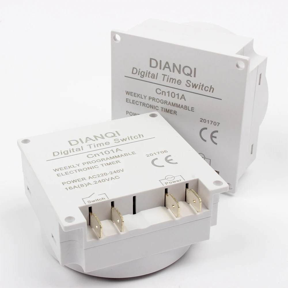 Таймер питания CN101A с цифровым ЖК дисплеем 220 В 230 10 А|time switch relay|timer time relaylcd timer |