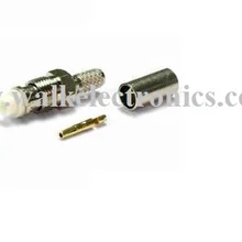 Женский FME connnector, FME Женский прямой для RG58 кабель, LMR200 кабель, обжимного типа