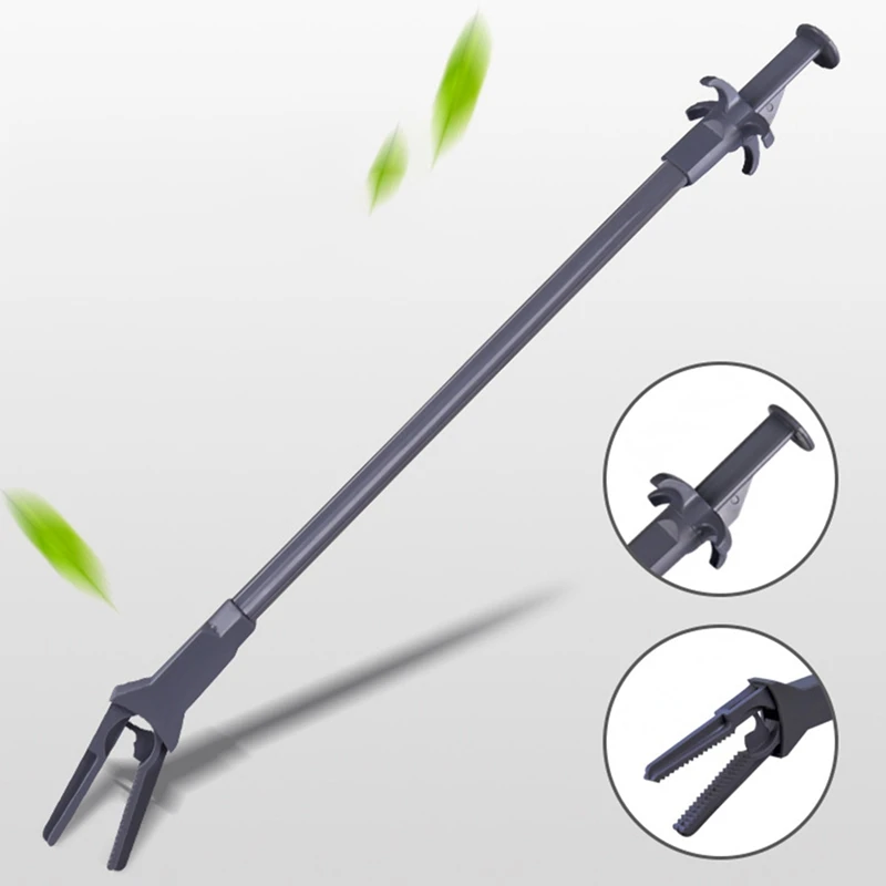 

500mm Long Aquarium Fish Tank Plastic Aquatic Planting Clip Feeding Clip Tweezer Pliers Aquarium Cleaning Tool Accessory