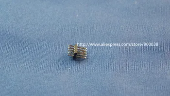 

100pcs 2x4 P 8 pin 1.27mm Pitch Pin Header male dual row Male straight gold flash Rohs Reach double rows pitch 1.27