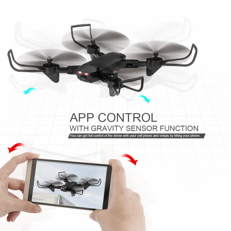 

SG700 UAV Drone Quadcopter Gesture Photograph Optical Flow Positioning + Follow Dual Camera Switching 200W