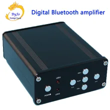 HIFI Amplifier Audio Stereo Digital Amplifier TPA3116 Power 2*50W Mini Home Aluminum Enclosure Amp Optional + 24V Power Adapter