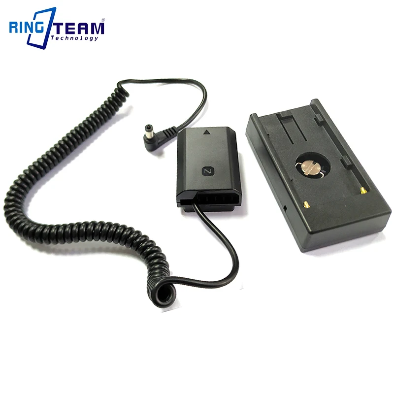 NP F970 F750 Battery Holder Mount Plate with FZ100 Fully Decoded DC