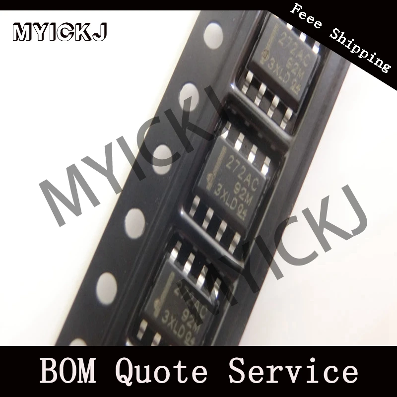 

5pcs TLC272ACDR OPAMP GP 2.2MHZ 8SOIC IC CHIP