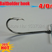 2015hot бронзовых морских рыболовных крючков Крючок для удержания приманки size4/0# количество: 100 шт./лот Аутентичные Высокоуглеродистая сталь length43MM