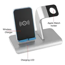 EastVita 2 в 1 Qi Беспроводной Зарядное устройство Подставка для Apple Watch Подставка для зарядки для iPhone X/8/8 Plus для Apple Watch серии 3/2/1 r20