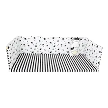 Four-Piece Baby Bedding Sets Crib Bumpers Bed Around Cot Bed Sheets Cotton Thickening Baby Beddings Newborn Bed Bumper 120*30cm Four-Piece Baby Bedding Sets Crib Bumpers Bed Around Cot Bed Sheets Cotton Thickening Baby Beddings Newborn Bed Bumper 120*30cm