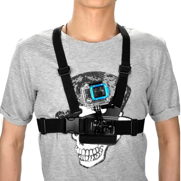 High Quality Harness Adjustable Elastic Chest Belt With Plastic Buckle For Gopro Hero 2 3 Black Edition | Электроника