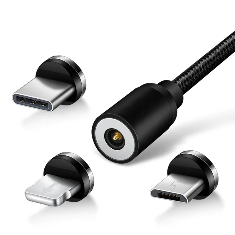 Магнитный Micro USB кабель адаптер usb type C мобильный телефон для iPhone samsung type-c зарядный Магнитный зарядный кабель