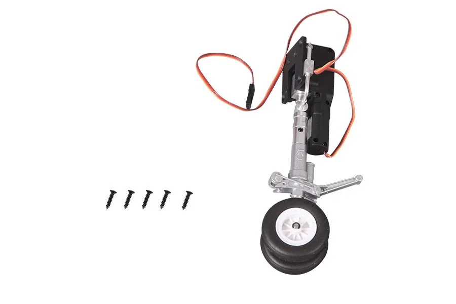 

FMSRC 70 мм Ducted Fan EDF Jet F18 F-18 система переднего посадочного шасси с утяжением FMSRC113 модель самолета на дистанционном управлении