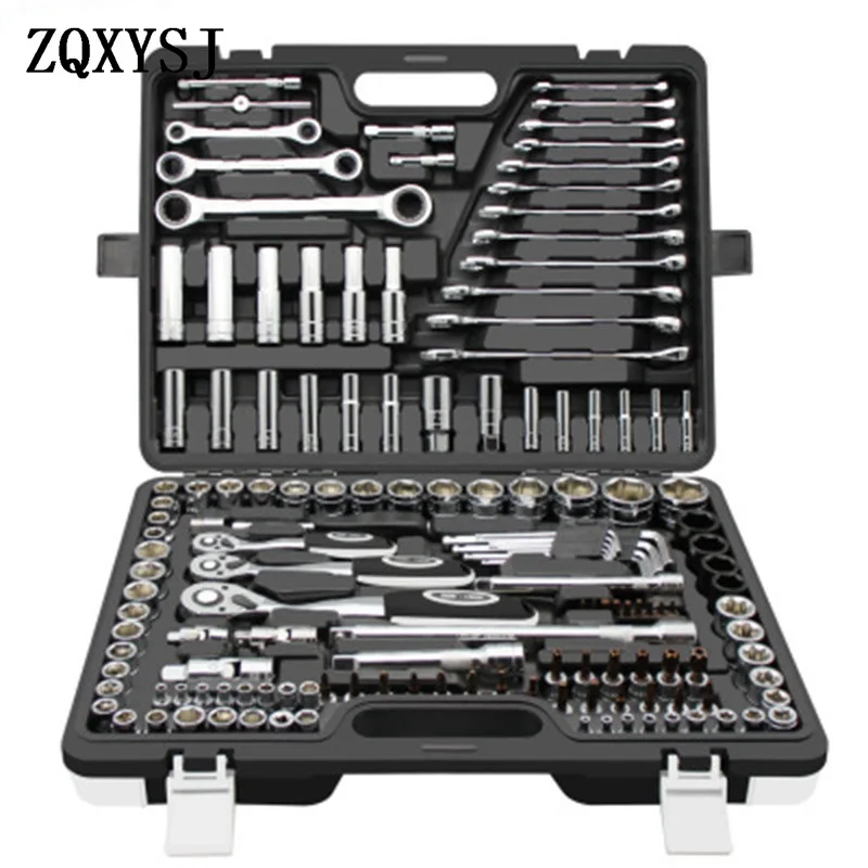 

Repair Combination Auto Repair Kit Set Car Repair Special Ratchet Socket Wrench Set Universal Multi-function Hand Tool Kit