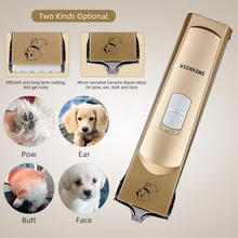 100 V-240 V Низкий уровень шума машинка для стрижки собак с пилкой для ногтей и гребнем комплект для ухода за шерстью домашних животных Машинка для стрижки собак