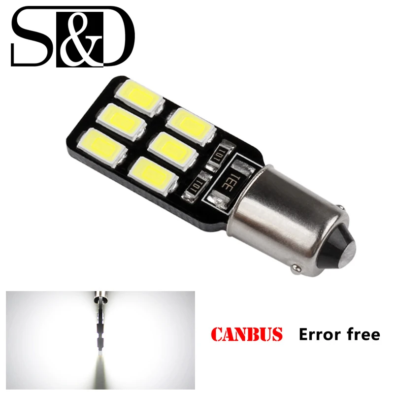 Ba9s 12 Smd 5630 Led Canbus ランプエラーフリー T4w H6w 車 Led 電球インテリアライト車光源駐車 12 12v ホワイト 6000 18k D0 Interior Light Car Lightinterior Car Lights Aliexpress