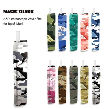 

Magicshark Multi Stickers 10 Patterns 2.5D Stereo Film Adhesive Printing Label Skin Suitable For IQOS 3 Multi Camouflage