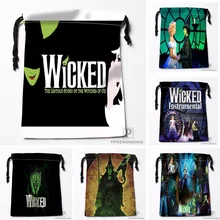 Custom WICKED Drawstring Bags Travel Storage Mini Pouch Swim Hiking Toy Bag Size 18x22cm 0412 11