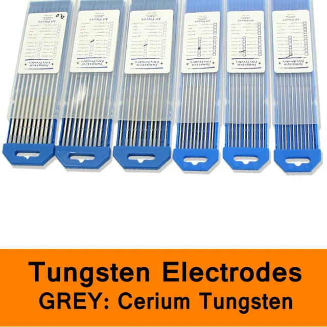 Tungsten Electrode Grey Color Code Cerium Tungsten Rod