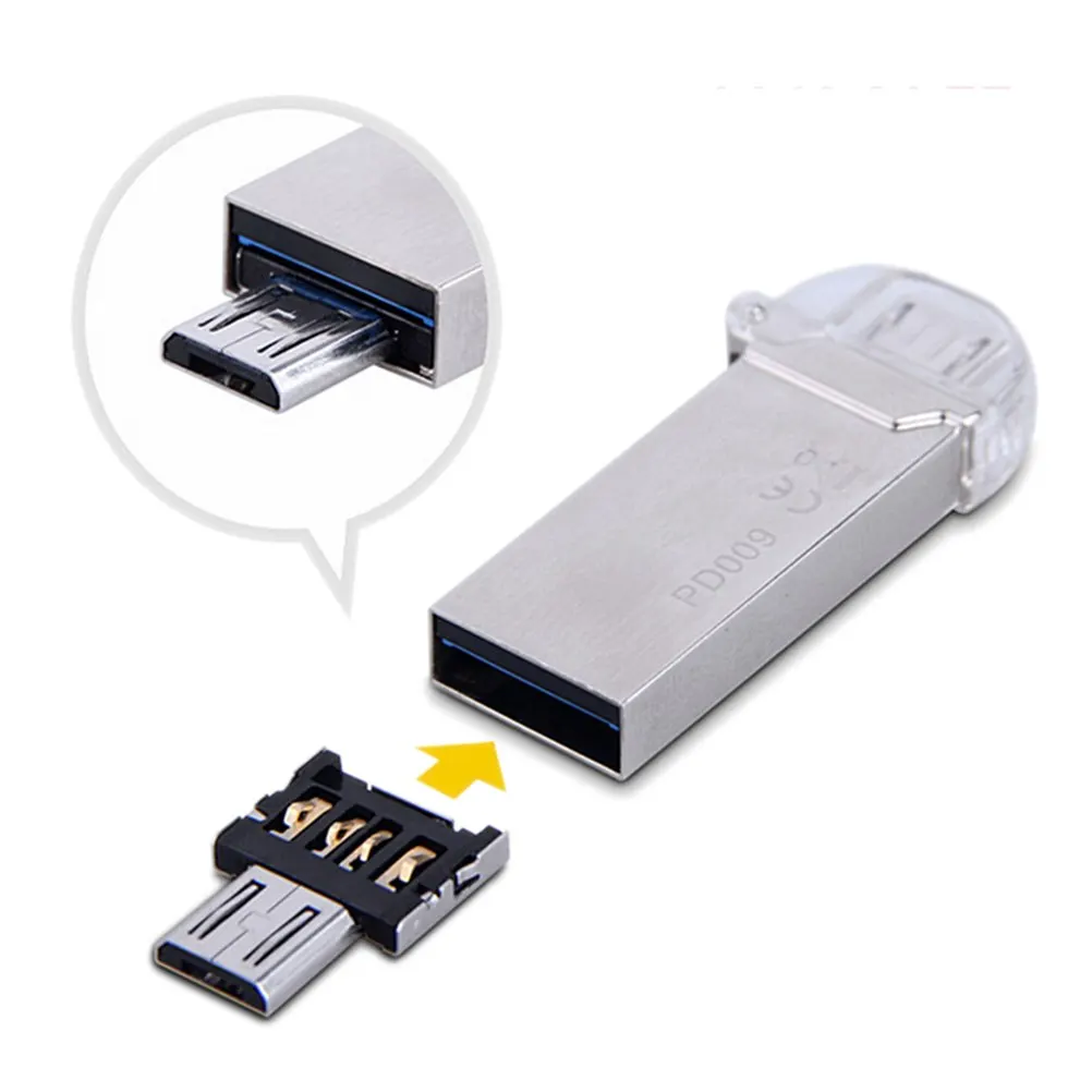 2 шт 5pin Micro USB OTG кабель адаптер конвертер флэш U диск для Xiaomi htc samsung HuaWei телефон планшет