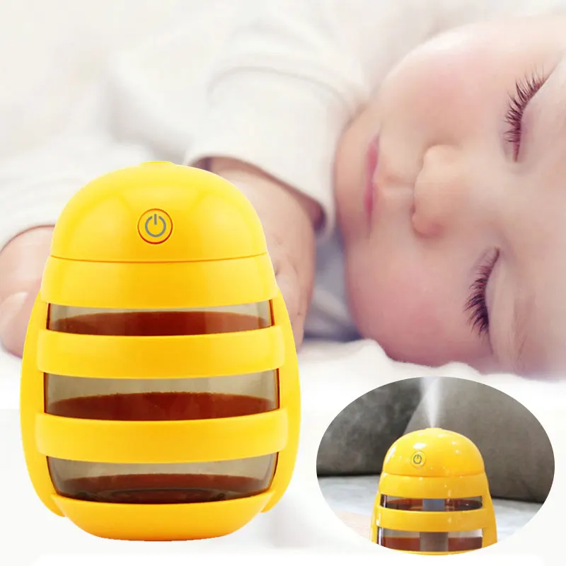 

2019 Drop Shpping Bee Home Car Humidifier Aromatherapy Diffuser Universal Mini Moisturize Air Purification Travel Auto for Cars
