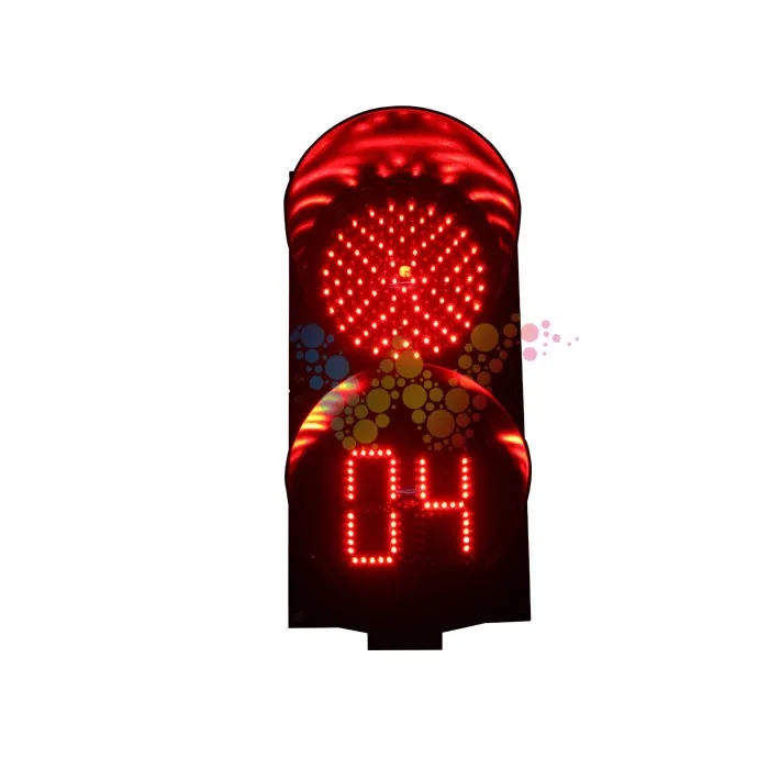 Wdm 200 мм LED Дорожные сигналы свет с таймер обратного отсчета