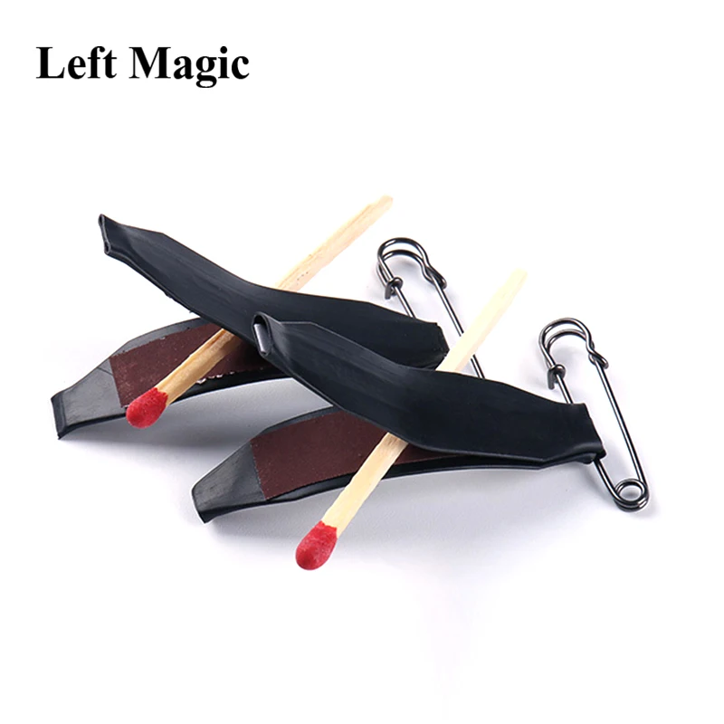 

Double Clip Matches Pull Burning Stage Fire Magic Tricks Multi Lit Match Stage Magic Props Accessories Gimmick