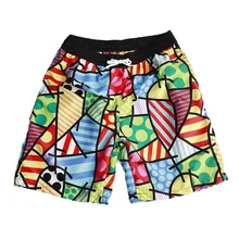 Летние новые пляжные брюки для пар быстросохнущие мужские и женские популярные брюки для отдыха пять очков мужские пляжные брюки