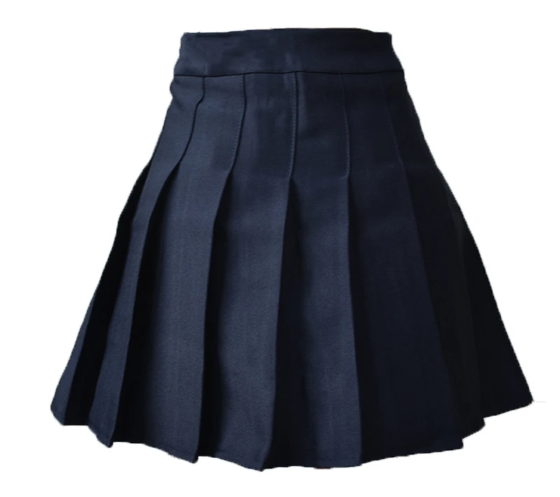 Elegant half pleated high waist mini skirt | Uniqistic.com