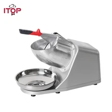 ITOP Commercial Stainless Steel Ice Crushers Shavers Ice Snow Cone Machine Ice Smoothies Tea slush sand Block Breaking maker ITOP Commercial Stainless Steel Ice Crushers Shavers Ice Snow Cone Machine Ice Smoothies Tea slush sand Block Breaking maker