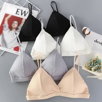 Elegant Bra Sexy Lingerie Comfortable Wire Free Underwear Women Summer Bras Seamless Bralette