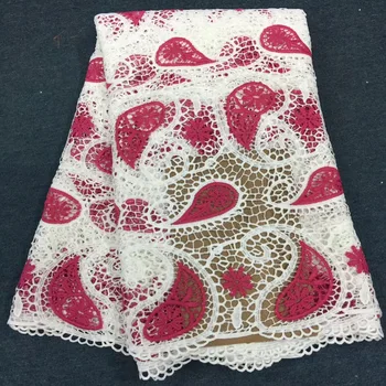 

Nigerian net lace fabric high quality peach wedding lace 2018 African embroidred mesh lace fabric 5yards/pcs