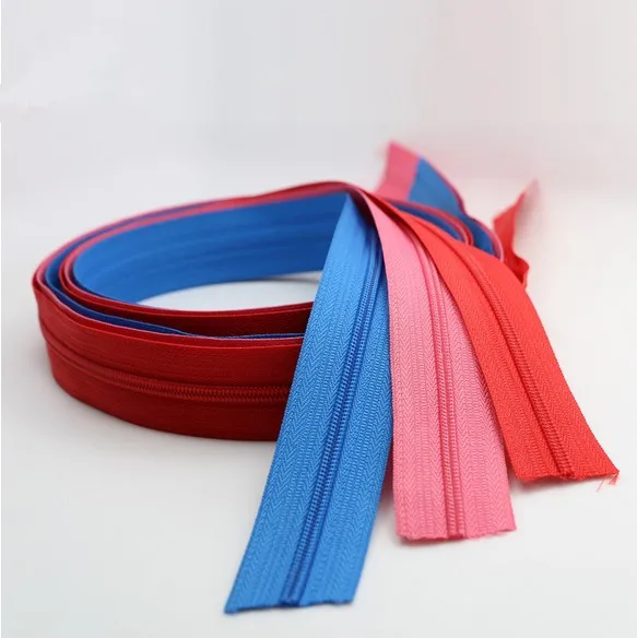 17 colors NO.3 quilt zipper 20m /Nylon Zipper/SPIRAL TEETH /assorted