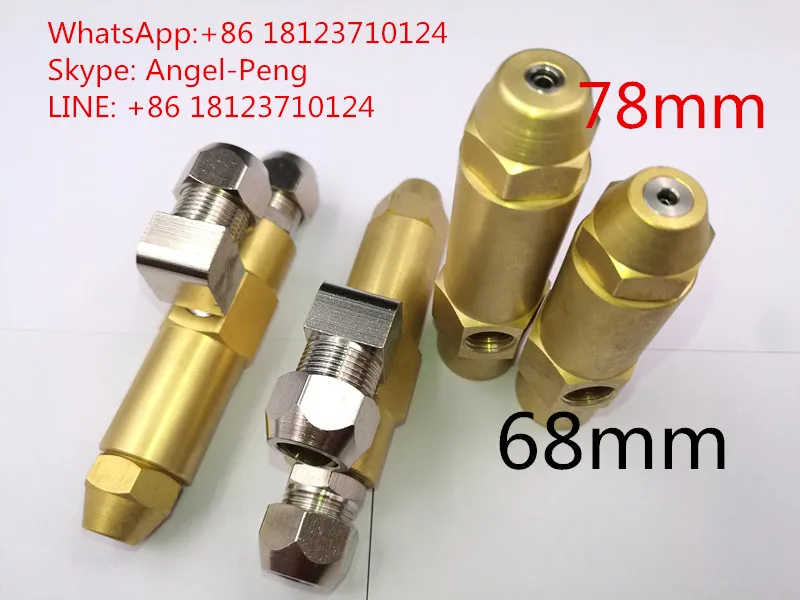 waste burner oil nozzle,68mm,78mm,Siphon Fuel Burner,Oil Atomizer
