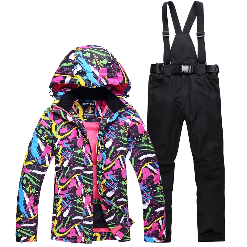 NEW Skiing suits Jackets pants women Snowboarding Sets Female winter ...