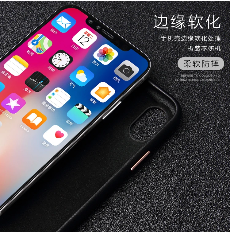 Алюминиевый чехол с металлической кнопкой для iPhone 11 Pro Max 6 6S 7 8 Plus X чехол из искусственной кожи чехол для iPhone XS MAX XR X 11 чехол s