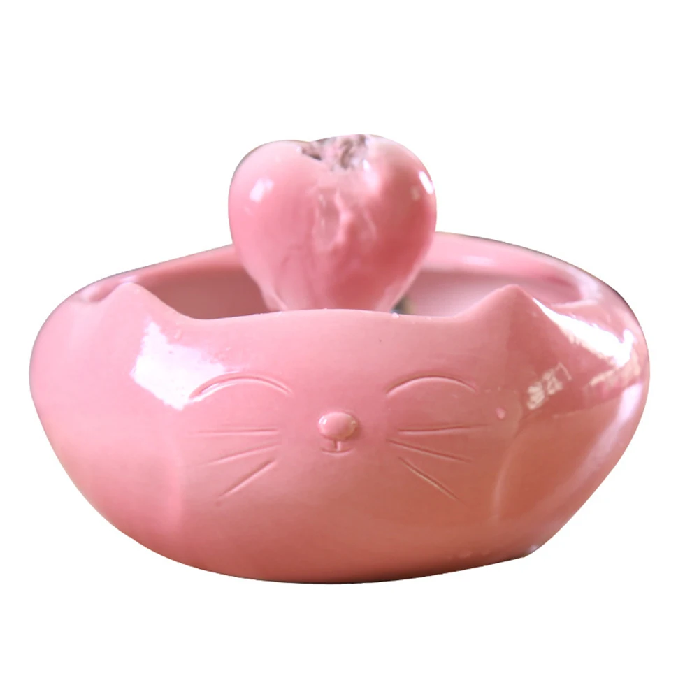 Cat Water Fountain Pet Water Supply Water Automatic Circulating Bowl Drinker for Cat Dog Pet Drinking Fountain Dispenser - Цвет: Pink