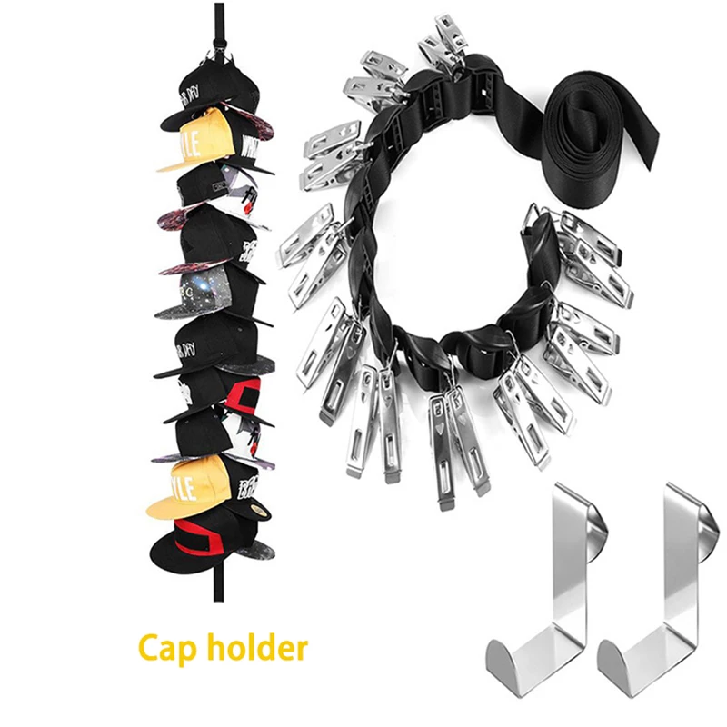 

Home products hat organizer baseball hat clip wall&over door hanger