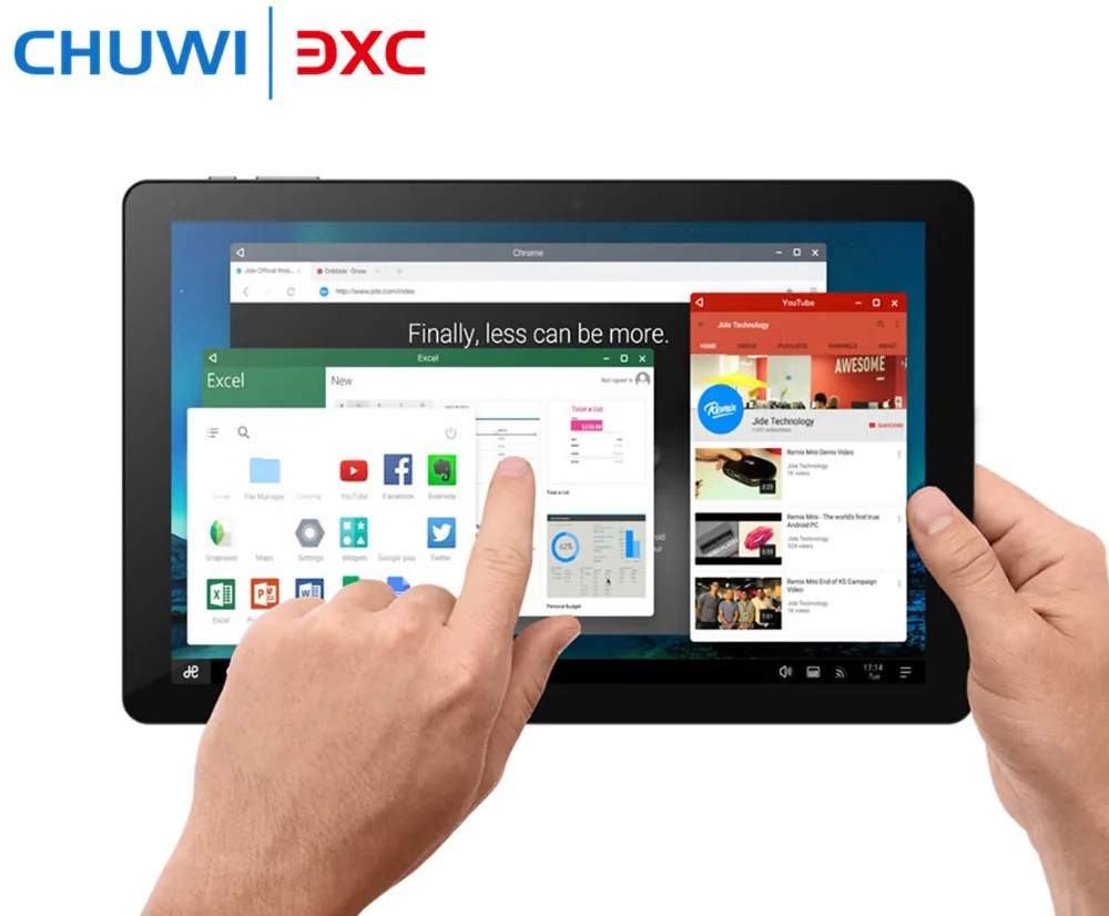 10 8 Inch CHUWI HI10 PLUS Tablet PC Windows 10 Intel Cherry Trail Z8300 64Bit Quad