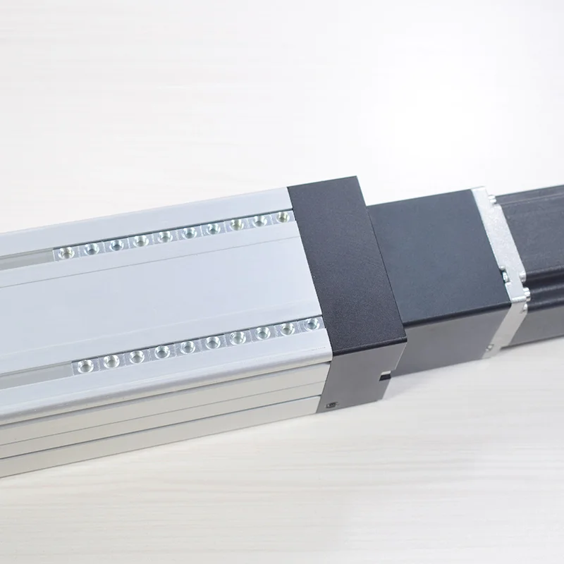 Linear side guide slide electric/manual module ature workbench ball screw electric sliding table 700mm