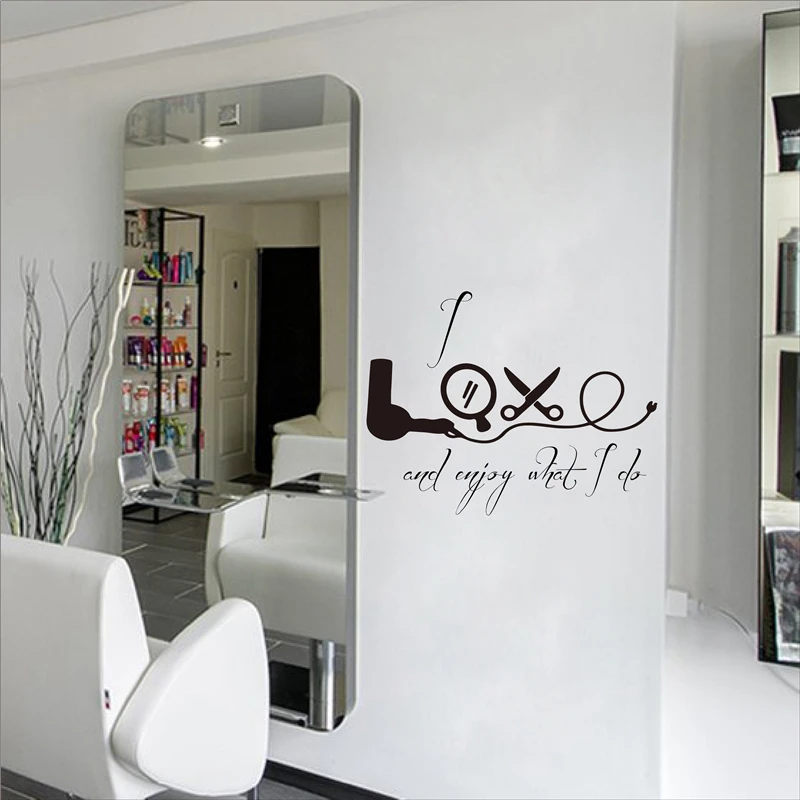 Scissors Vinyl Stickers Home Decor