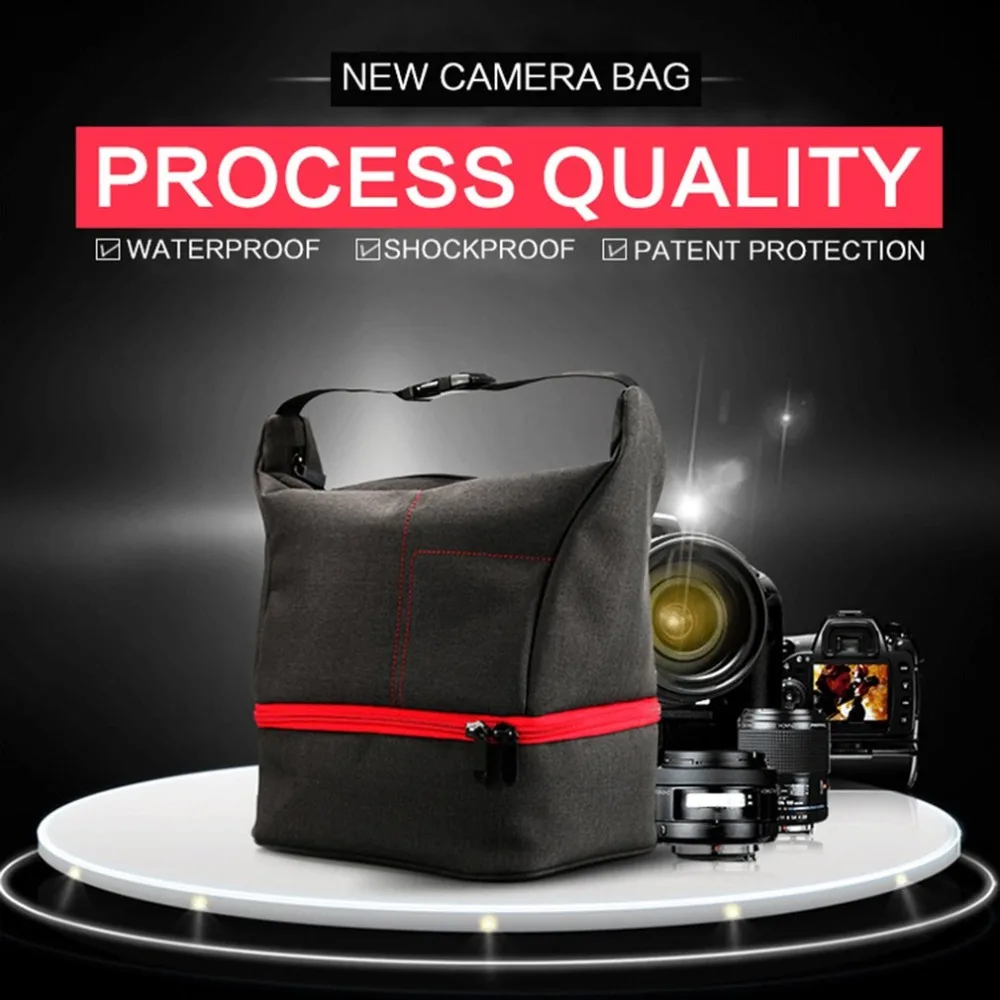 

Features: Suitable for almost all DSLR cameras. Great travel companion for photographers, photojournalists. Waterproof and shock