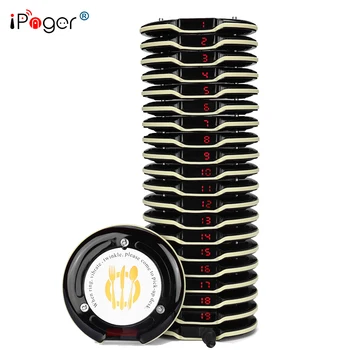 

restaurant paging system waterproof coaster pager