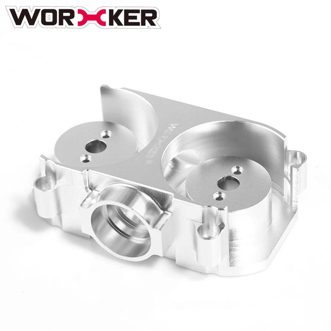

Worker Aluminum Alloy Modified Flat Flywheel Cage Set Toy Accessories for Nerf STF/CS-18 - Silver
