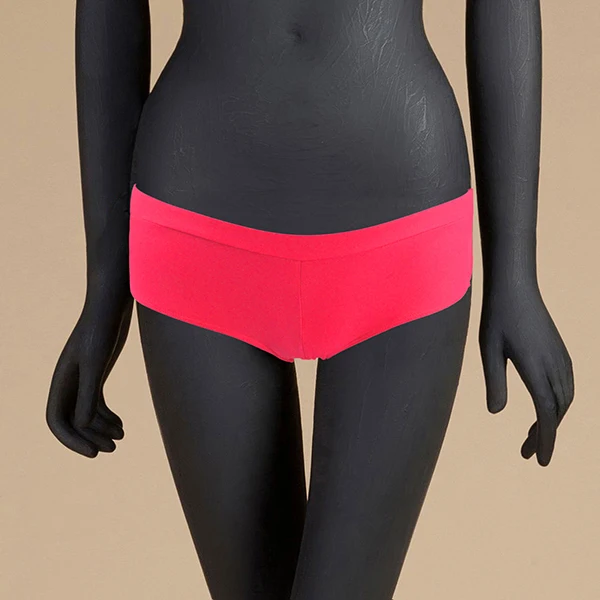Бикини с низкой талией, купальный костюм, штаны, купальный костюм, шорты, одежда для плавания,, пляжные плавки, спортивные сексуальные плавки для девочек - Цвет: Красный