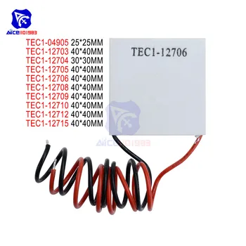 

TEC1-12703 TEC1-12704 TEC1-12705 TEC1-12706 TEC1-12710 TEC1-127015 Heat Sink Thermoelectric Cooler Cooling Pad Peltier Plate