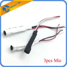 CCTV Mini Microphone for Audio pick up in Wide Range Camera Mic Audio Microphone Security DVR system