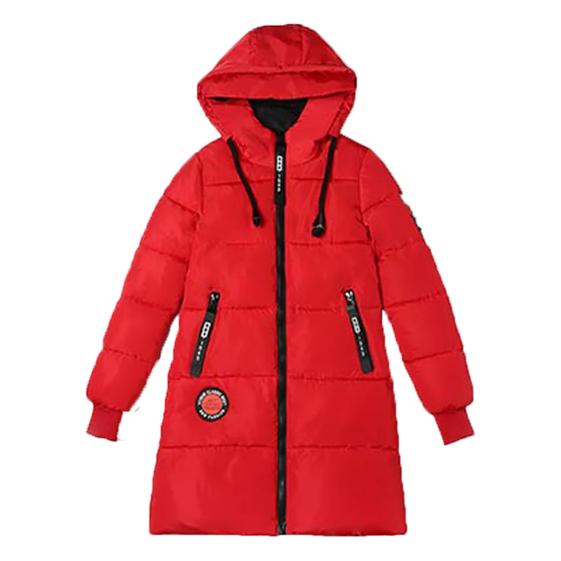 Женская зимняя парка, куртка с капюшоном, теплое пальто размера плюс, тонкая хлопковая верхняя одежда средней длины, Повседневная Студенческая куртка, базовые Топы 3XL